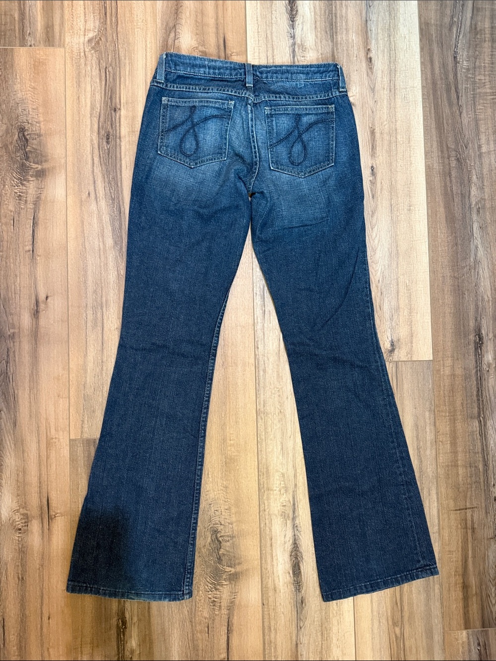 Juicy Couture Dark Blue Flare Jeans Womens the Cali size 28 - Picture 2 of 3